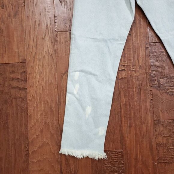 JOE'S JEANS Light Blue Debbie High Rise Straight Ankle 25 - Picture 11 of 15